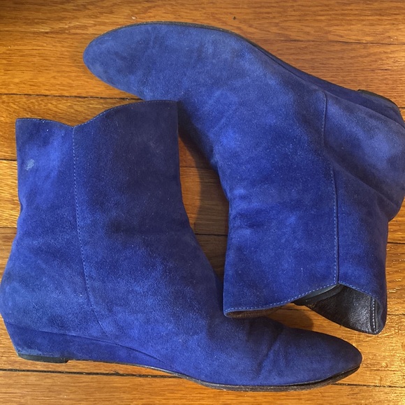 Cobalt blue Ankle boots - Picture 5 of 6